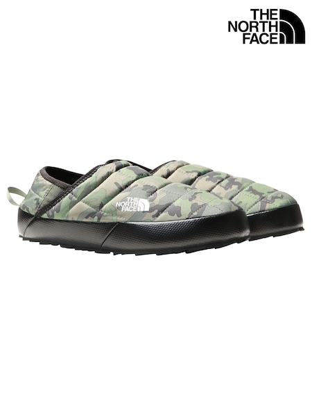 The North Face Green Mens Traction Thermoball Slippers (D59244) | £65