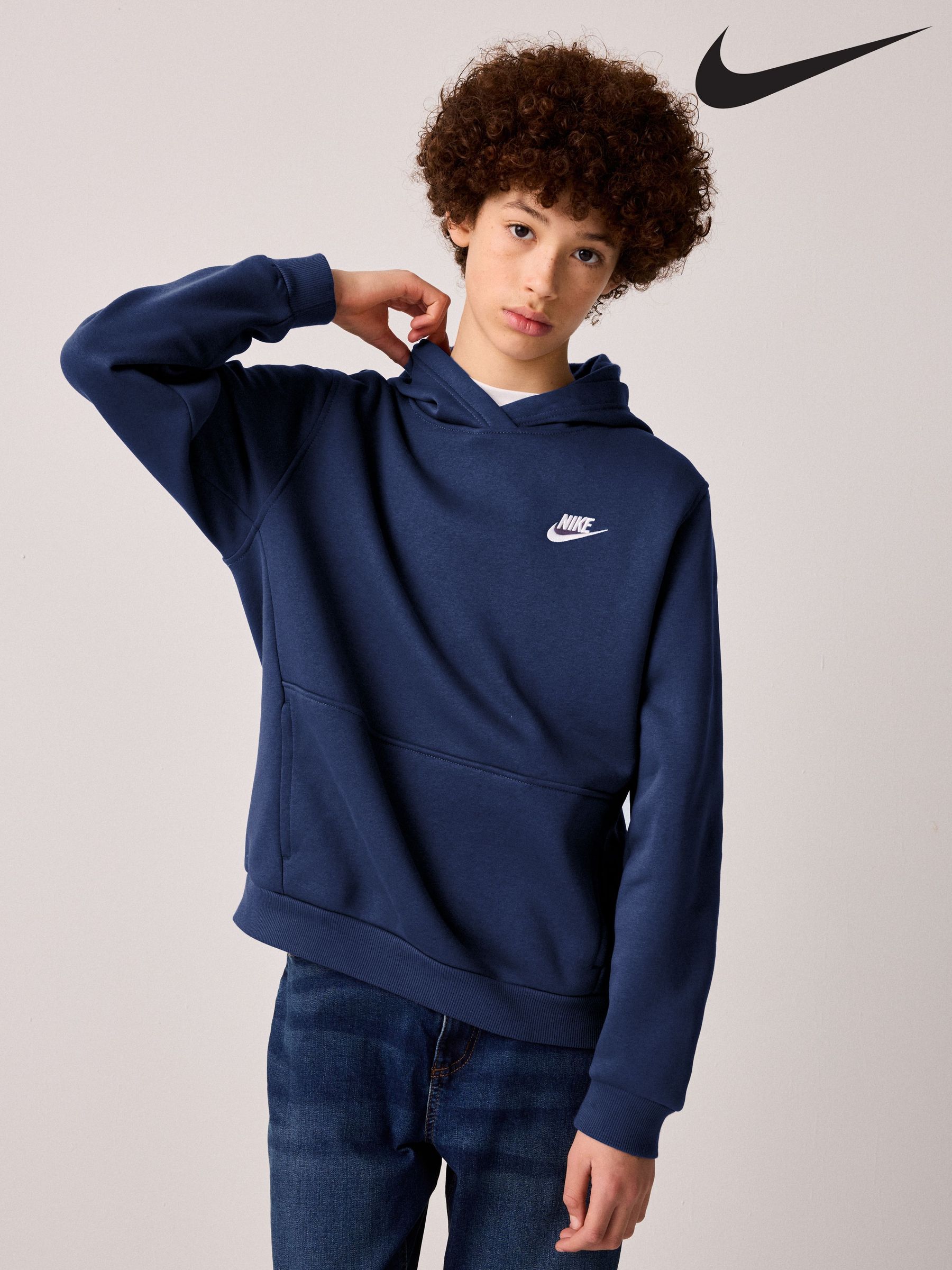 nike hoodies navy
