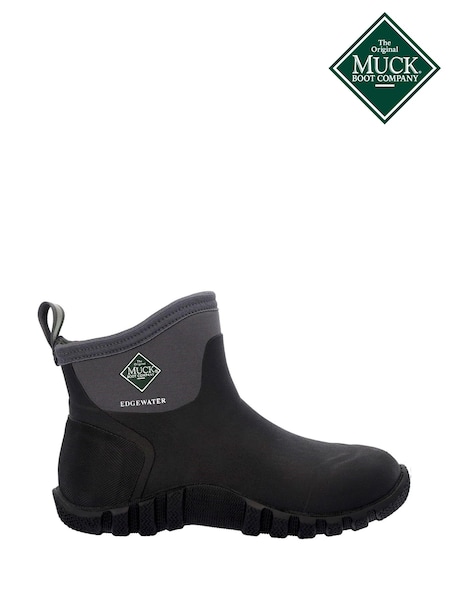 Muck Boots Black Edgewater Classic 6” Ankle Boots (D60300) | £105