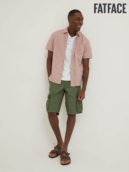 FatFace Red Geo Print Shirt (D60966) | £28