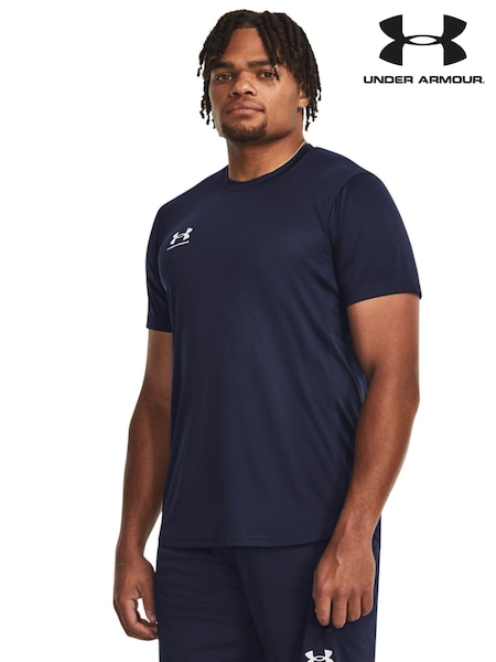 Under Armour Blue Challenger Train Short Sleeve T-Shirt (D62303) | £25