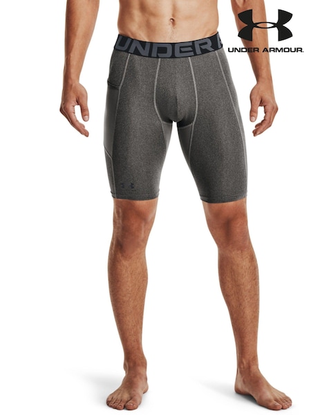 Under Armour Grey Heat Gear Long Shorts (D62313) | £32