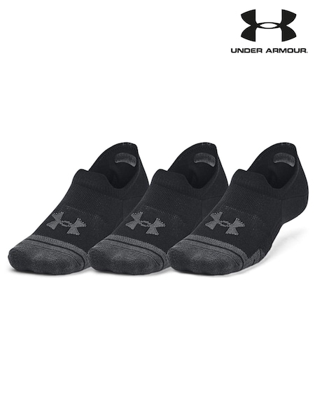 Under Armour Black Performance Tech Socks 3 Pack (D62573) | £12