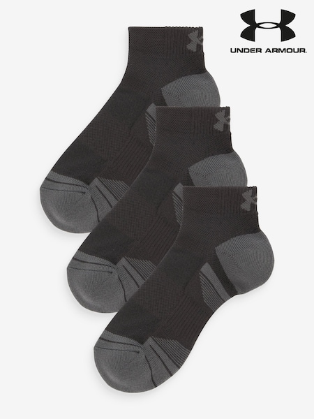 Under Armour Black Tech Low Socks 3 Pack (D62579) | £11