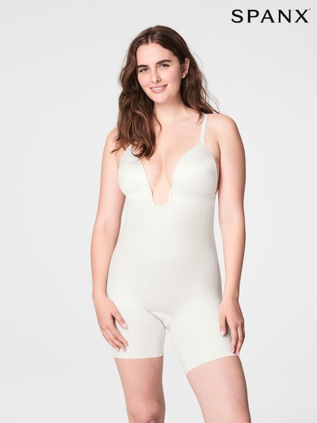SPANXshape™ Suit Your Fancy Plunge Low-Back Mid-Thigh Bodysuit (D63883) | £132