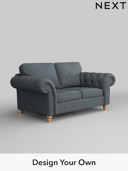 Boucle Weave Easy Clean/Dark Blue Gosford Highback Ii Deep Sit (D65287) | £1,299
