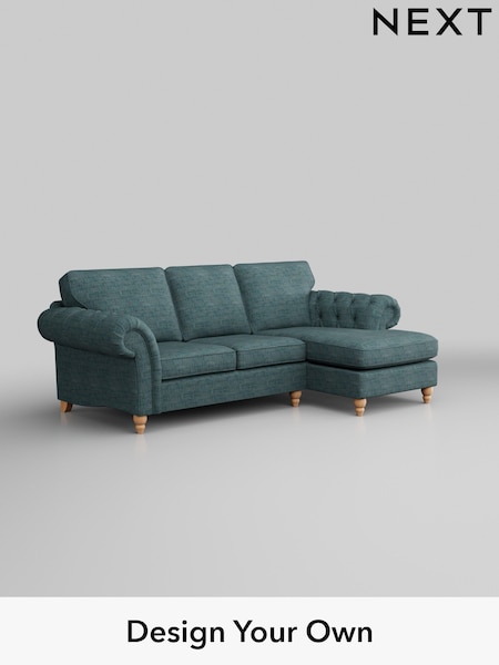 Boucle Weave Easy Clean/Dark Teal Green Gosford Highback Ii Deep Sit (D65294) | £475 - £2,375