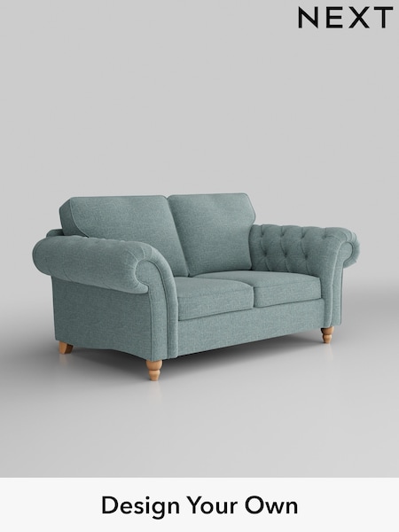 Chunky Chenille/Light Teal Green Gosford Highback Ii Deep Sit (D65311) | £1,425