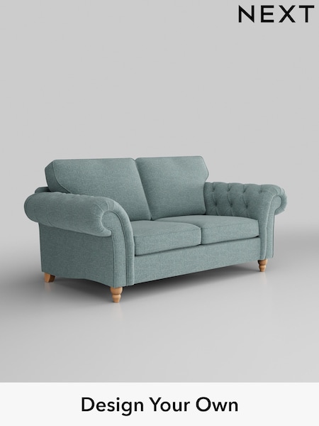 Chunky Chenille/Light Teal Green Gosford Highback Ii Deep Sit (D65311) | £1,525