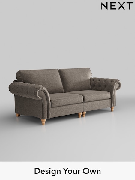 Plush Chenille/Mink Brown Gosford Highback Ii Deep Sit (D65352) | £1,725
