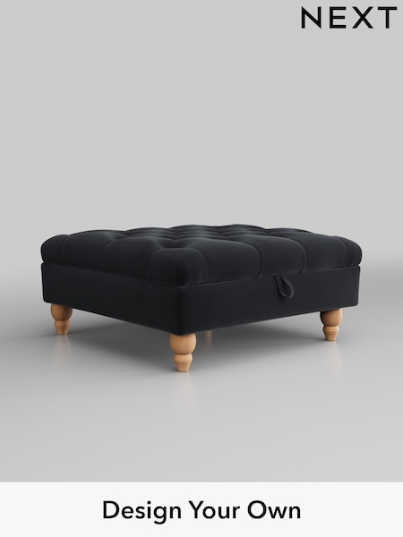 Plush Velvet Easy Clean/Charcoal Grey Gosford Highback Ii Deep Sit (D65359) | £499