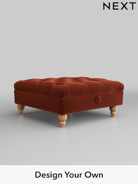 Plush Velvet Easy Clean/Ginger Orange Gosford Highback Ii Deep Sit (D65360) | £499