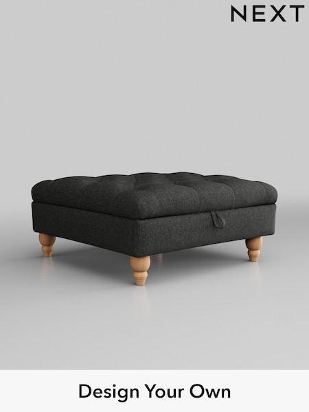 Tweedy Blend Easy Clean/Charcoal Grey Gosford Highback Ii Deep Sit (D65381) | £475