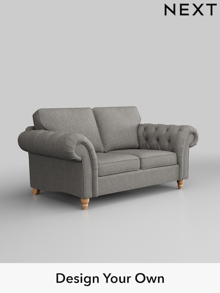 Tweedy Chenille/Mid Grey Gosford Highback Ii Deep Sit (D65397) | £1,299