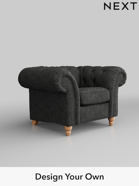 Boucle Weave Easy Clean/Charcoal Grey Gosford Ii Deep Sit (D65426) | £975