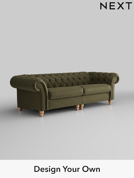 Plush Chenille/Moss Green Gosford Ii Deep Sit (D65489) | £1,725