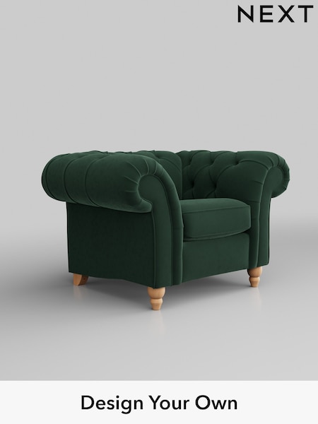 Plush Velvet Easy Clean/Bottle Green Gosford Ii Deep Sit (D65499) | £1,075