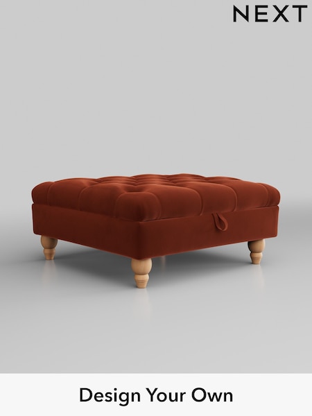 Plush Velvet Easy Clean/Ginger Orange Gosford Ii Deep Sit (D65501) | £499