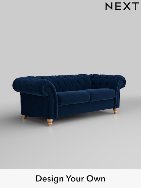 Plush Velvet Easy Clean/Navy Blue Gosford Ii Deep Sit (D65504) | £1,525