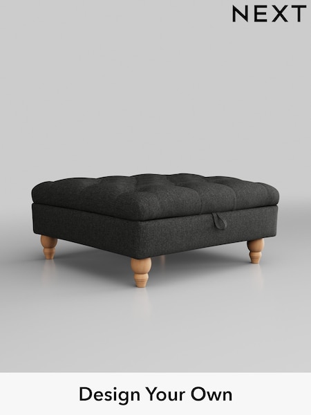 Tweedy Blend Easy Clean/Charcoal Grey Gosford Ii Deep Sit (D65521) | £475