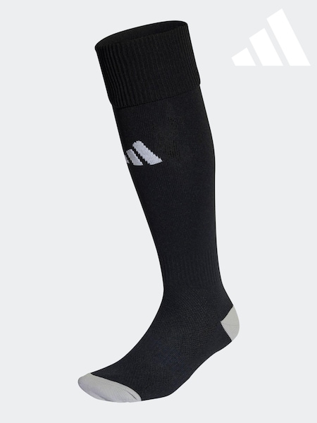 adidas Black/White Performance Milano 23 Socks (D66084) | £9