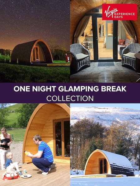 Virgin Experience Days One Night Glamping Break Collection (D68005) | £70
