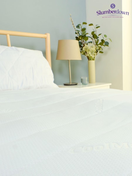 Slumberdown White Airstream Memory Cool Mattress Topper (D70724) | £79 - £107