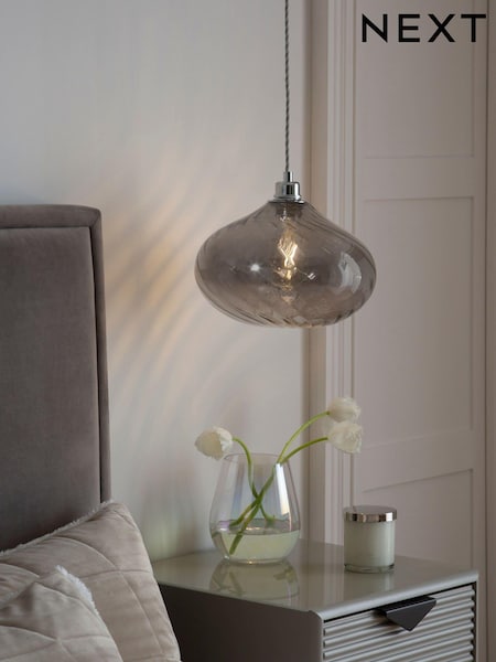 Smoke Grey Freya Light Shade (D71740) | £40