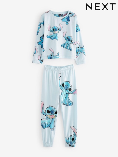 Blue Disney Lilo And Stitch Pyjamas (3-16yrs) (D73802) | £16 - £21