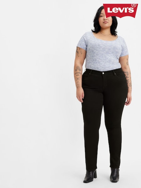 Levi's® Black Curve 314™ Shaping Straight Jeans (D75522) | £80