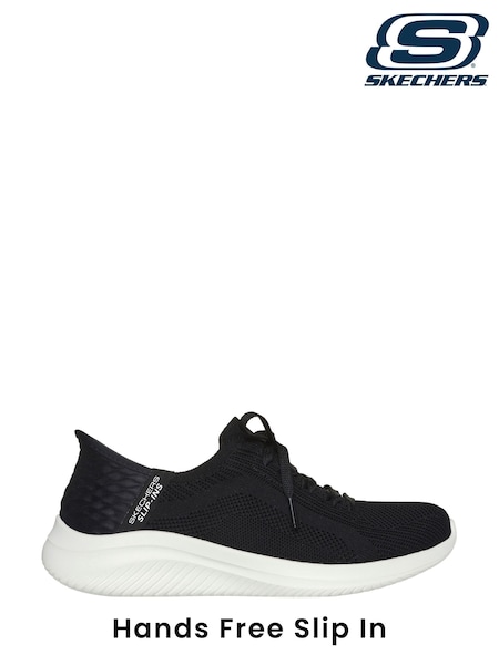 Skechers Black Slip-ins: Ultra Flex 3.0 Brilliant Trainers (D76118) | £89