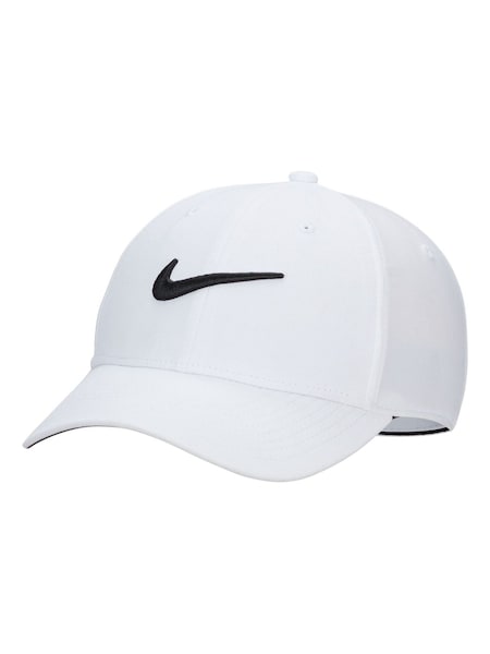 Nike White Dri-Fit Club Structured Swoosh Cap (D77129) | £11.50