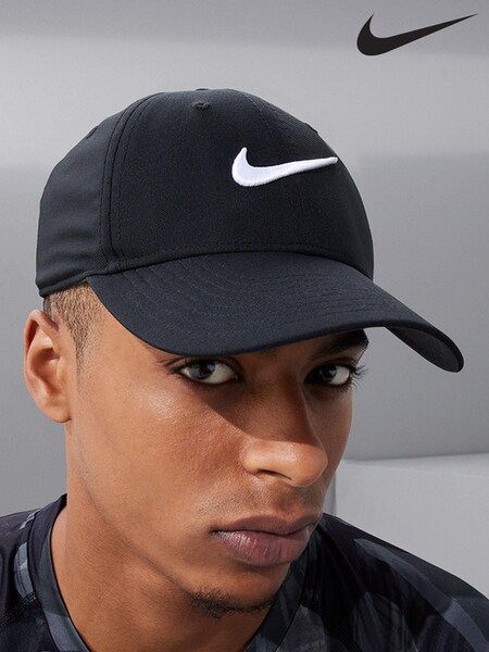 Nike Black Dri-Fit Club Structured Swoosh Cap (D77130) | £23