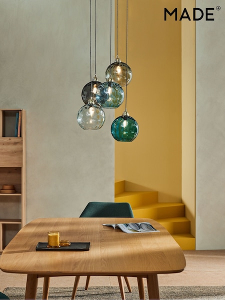 MADE.COM Multi Ilaria 5 Light Cluster Pendant Ceiling Light (D78385) | £249