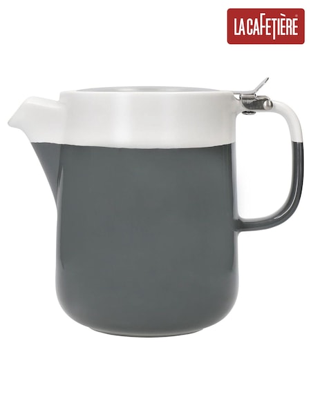 La Cafetière Cool Grey 4 Cup Barcelona Teapot (D78689) | £30