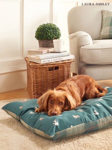 Laura Ashley Green Park Dogs Deep Duvet Pet Bed (D79062) | £61 - £91