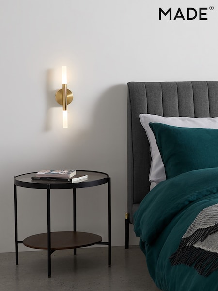 MADE.COM Brass Wanda Wall Light (D79632) | £55