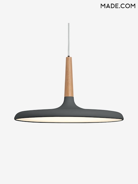 MADE.COM Grey Tina Pendant Ceiling Light (D79634) | £60