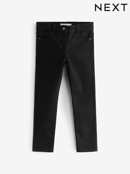 Black Long Length Skinny Jeans (3-16yrs) (D79862) | £5.50 - £7.50