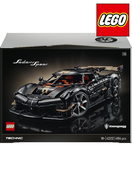 Lego Technic™ Koenigsegg Sadair’s Spear Megacar Engineering Kit For 18+ 42232
