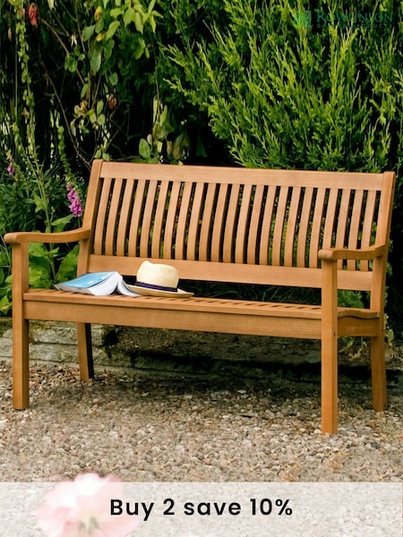 Rowlinson Brown Willington Bench 1.2m (D82657) | £200