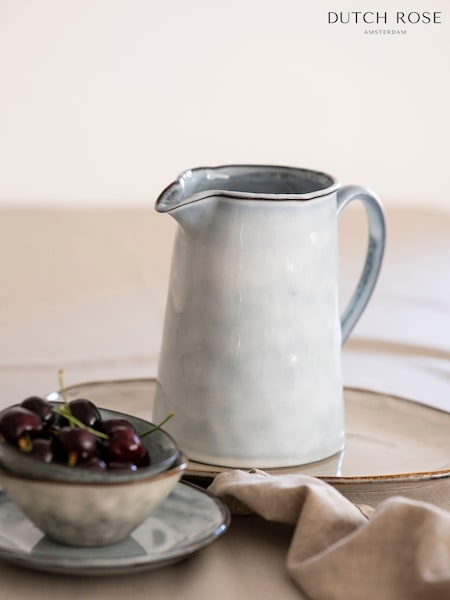 Dutch Rose Blue Jug 16L (D82881) | £50