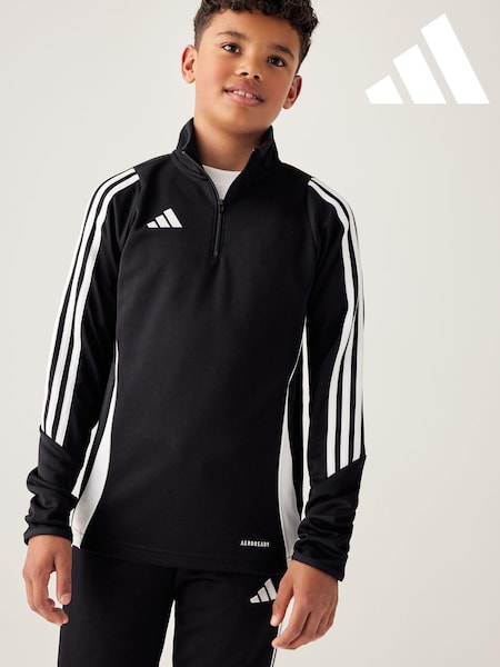 adidas Black/White Navy Blue TIRO24 TRTOPY Sweatshirt (D83090) | £30