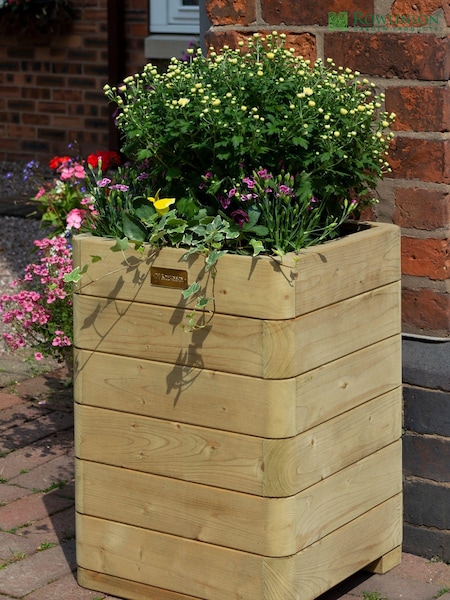 Rowlinson Natural Marberry Tall Planter (D83101) | £120