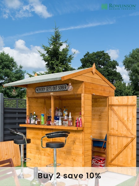 Rowlinson Natural Garden Bar / Shed 8 x 6ft (D83111) | £820