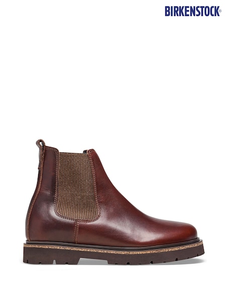 Birkenstock Brown Highwood Leather Chelsea Boots (D83235) | £180