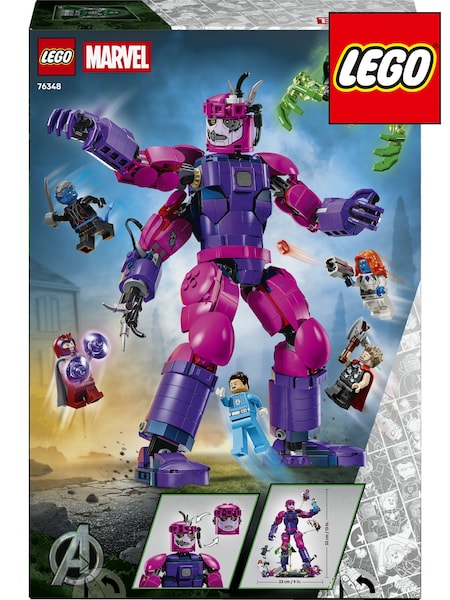 Lego Marvel Epic Battle: Avengers: Doomsday Building Toy Ages 9+ 76348