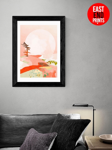East End Prints Pink Landscape III by Ana Rut Bre Framed Print (D83911) | £50 - £130