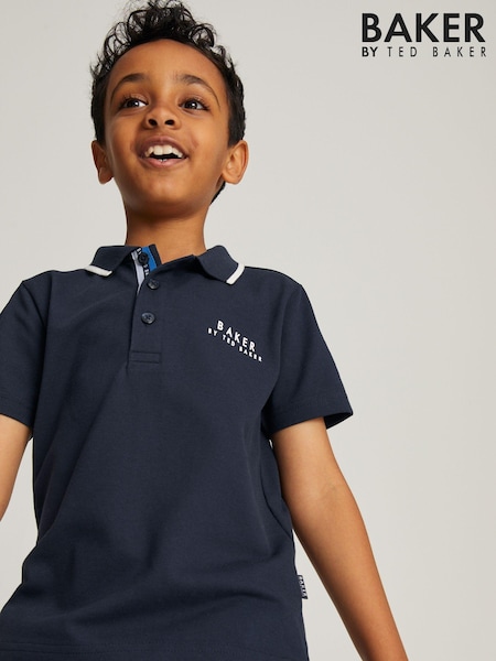 Baker by Ted Baker 100% Cotton Polo Shirt (D85962) | £16 - £22