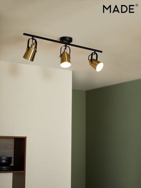 MADE.COM Brass Seppo Ceiling Light (D86938) | £129